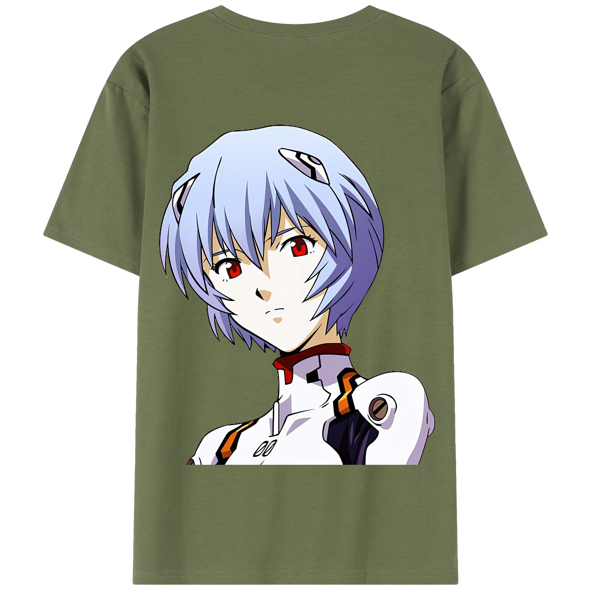 （画像用） EVA 新世紀エヴァンゲリオン 綿100％半袖Tシャツ（背面プリント）